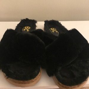 Fur BC Footwear Myth Slide Sandal